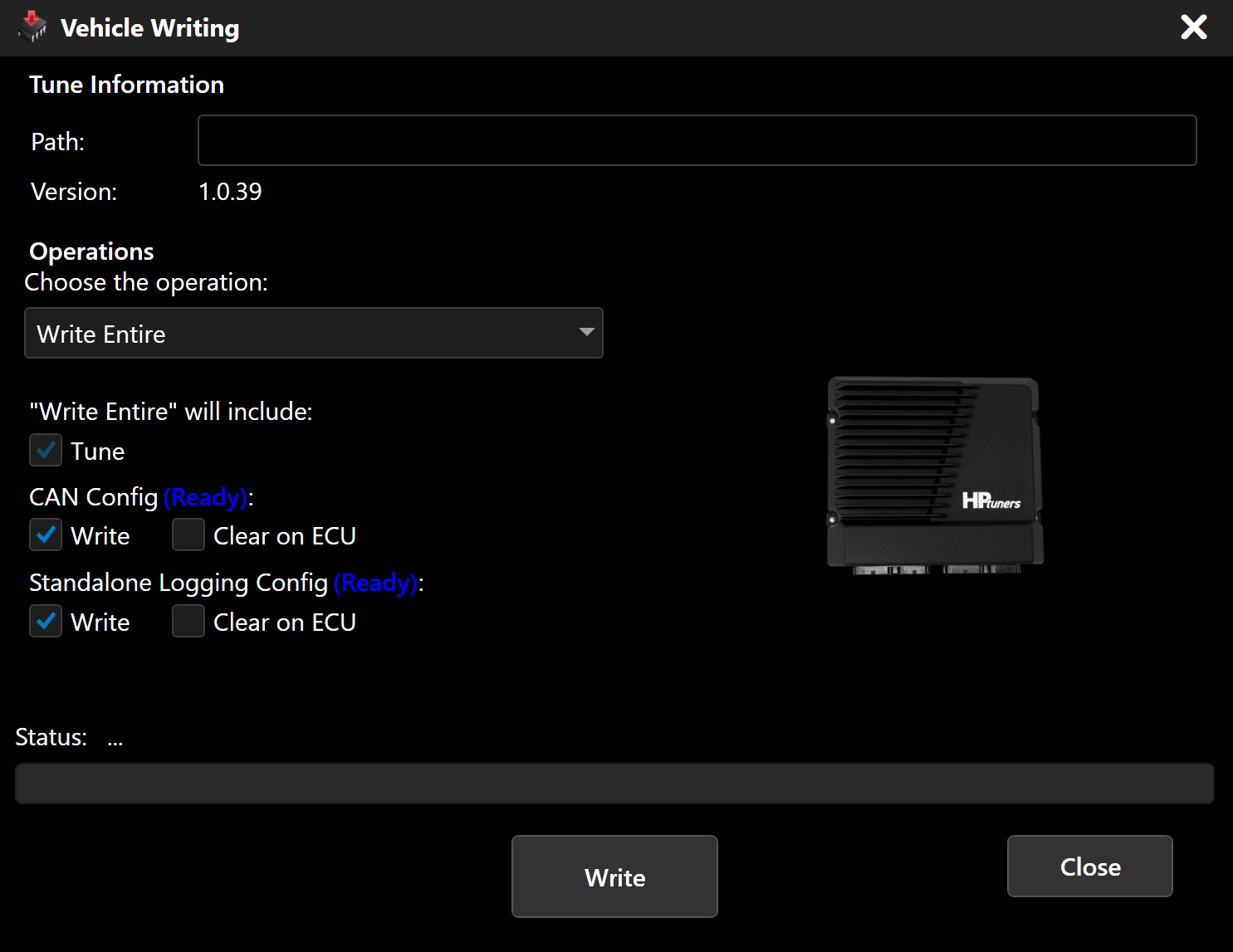 New_Write_Screen