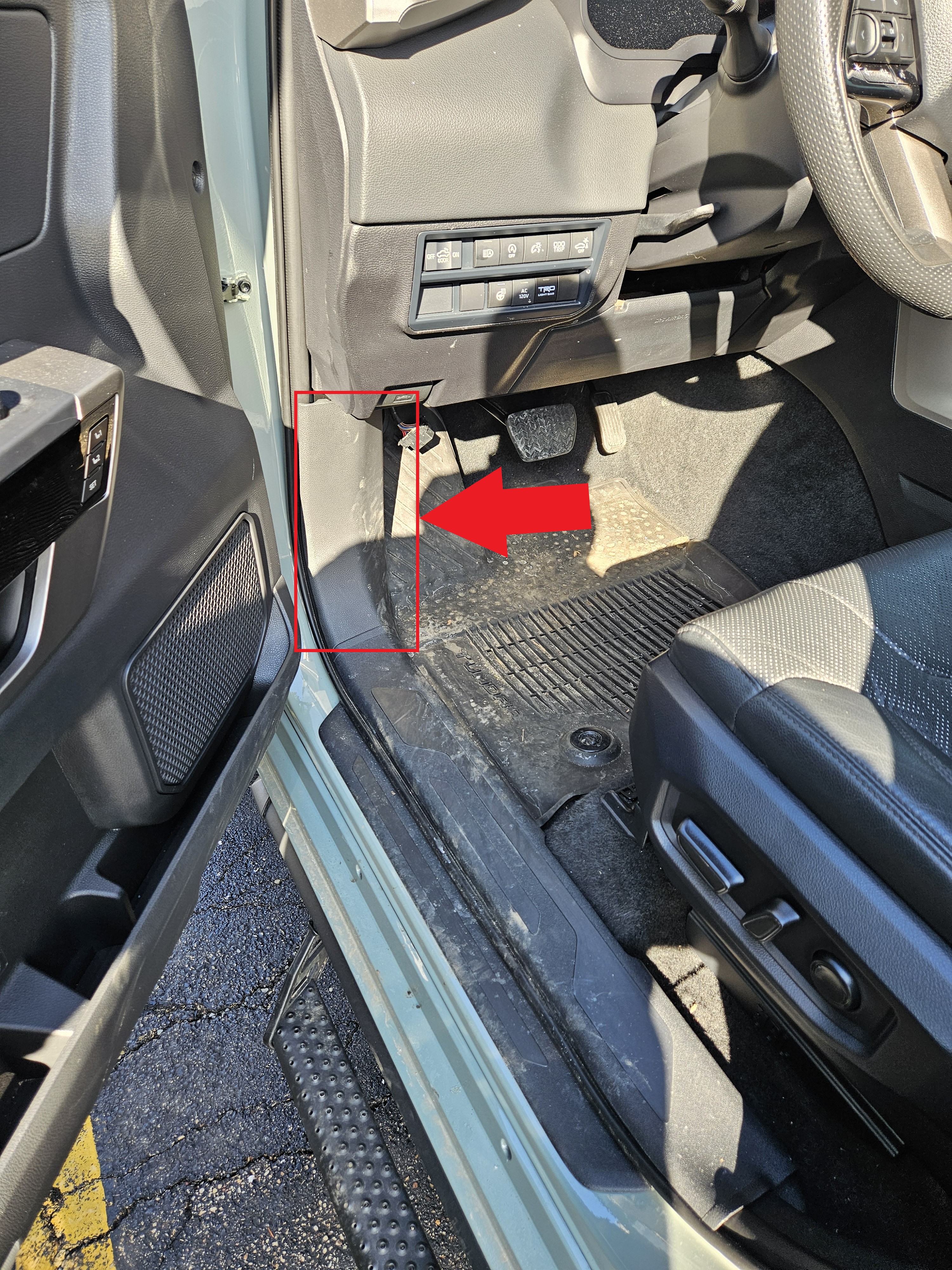 Floor Trim Piece Panel