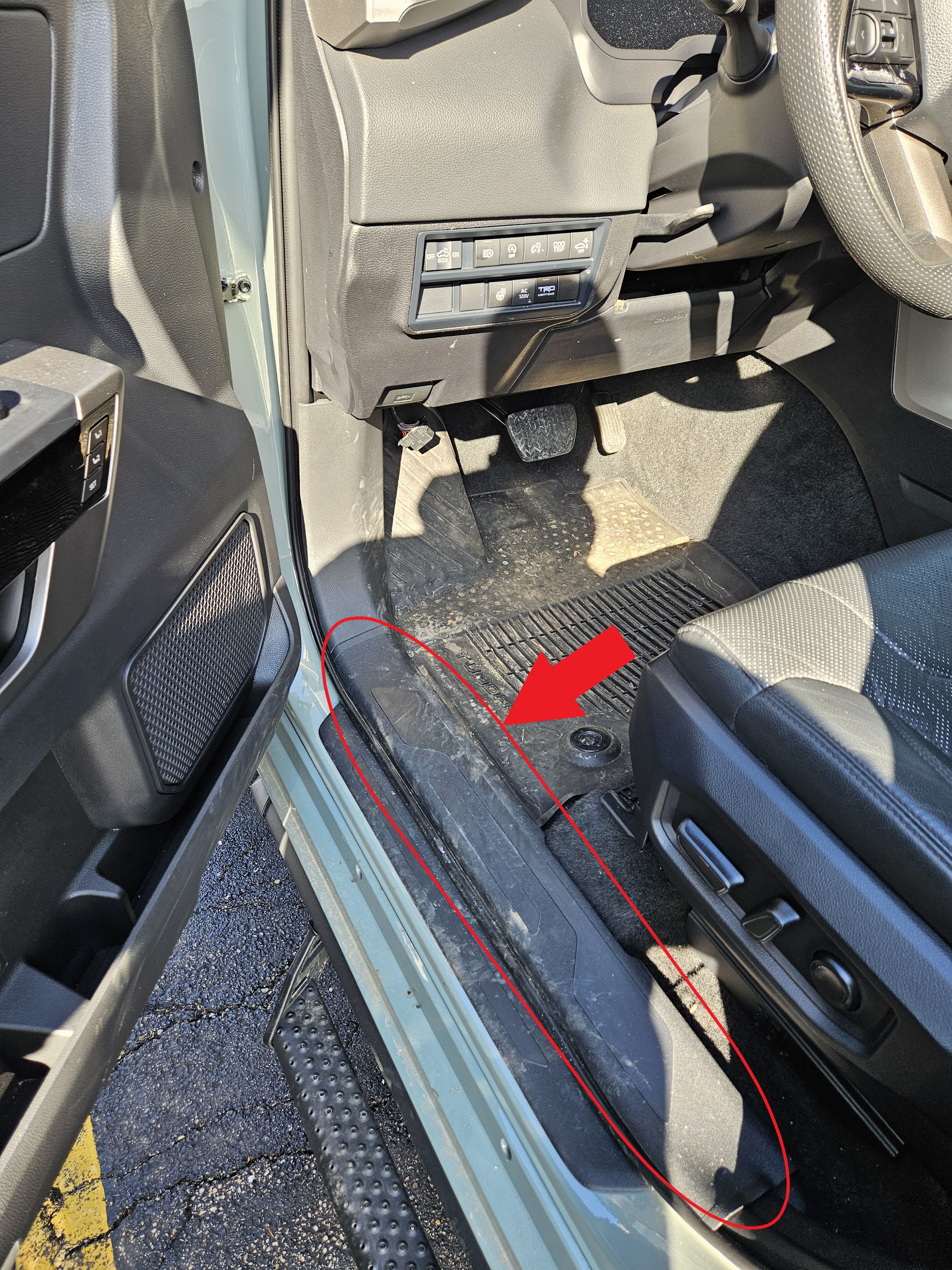 Interior Floor Trim Piece