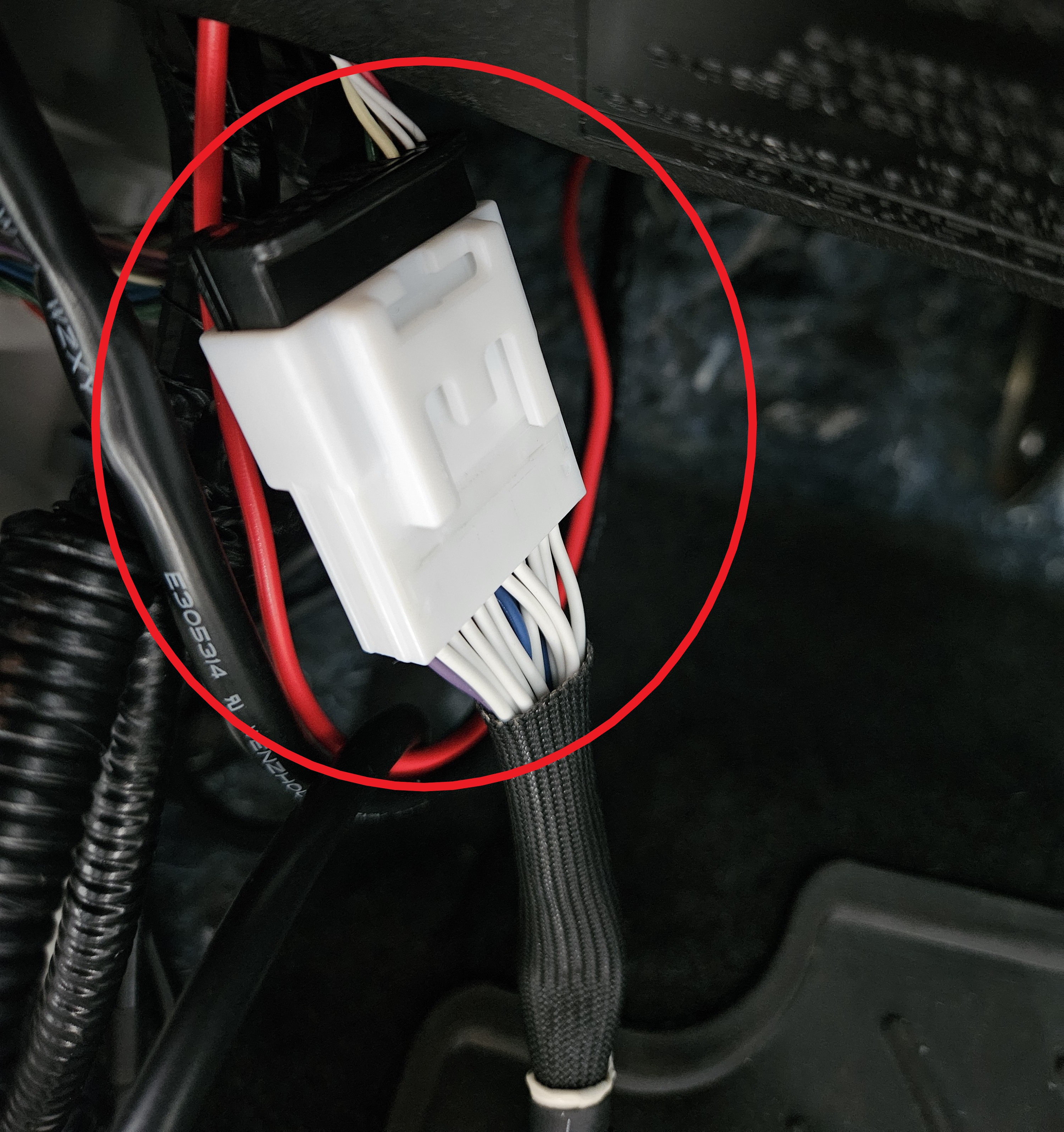 Vehicle Connection to Smart Access Cable Connected